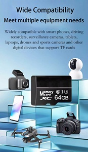 Scheda di Memoria Micro <span class=keywords><strong>SD</strong></span> TF Classe 10 32GB 64GB 128GB 256GB 512GB per Dash Cam - Product Image 2