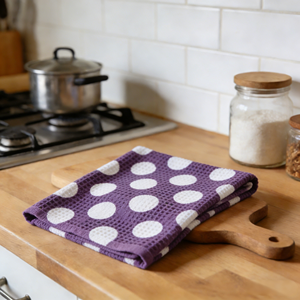 Essuie-tout de cuisine et de thé imprimé, réutilisable, durable, recyclé, à séchage rapide, pour usage domestique, avec logo personnalisé, vente en gros - Product Image 3