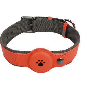 Ensemble de colliers de localisation anti-perte pour animaux de compagnie Style occidental RGB Burst Flash Light Laisse de chien d'entraînement Harnais en métal et nylon Matériel pour chat et chien - Product Image 5
