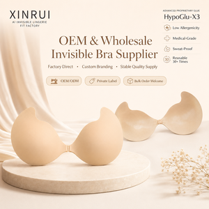 XINRUI <span class=keywords><strong>Sujetador</strong></span> Adhesivo de Silicona para Mujer, <span class=keywords><strong>Sin</strong></span> <span class=keywords><strong>Tirantes</strong></span>, <span class=keywords><strong>Sin</strong></span> Espalda, <span class=keywords><strong>Push</strong></span>-<span class=keywords><strong>Up</strong></span>, Reutilizable, Invisible, para Vestidos y Lencería, Venta al por Mayor - Product Image 1