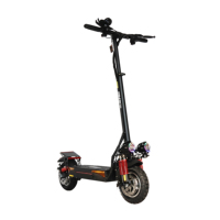 Scooter électrique tout-terrain pliable puissant 48V à double moteur, stocké en entrepôts américains et européens pour une livraison rapide
