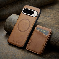 Étui de téléphone portefeuille magnétique puissant de Style affaires pour Google Pixel 8 7 A Pro étui de téléphone portable antichoc en cuir PU pour Pixel 9