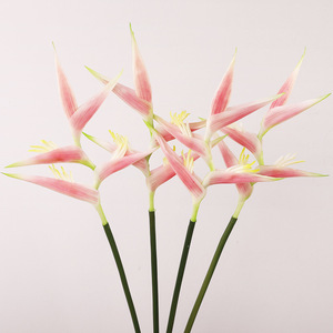 Simulated Bird Of Paradise <b>Artificial</b> <b>Flower</b> 74.5Cm Red High Simulation Home Decoration Ornament Photo Prop - Product Image 3