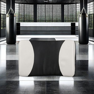 Alta calidad PU curvado Muay Thai artes marciales paleta Taekwondo objetivo Kicking Shield logotipo personalizado <span class=keywords><strong>precio</strong></span> de fábrica para Karate Judo - Product Image 6