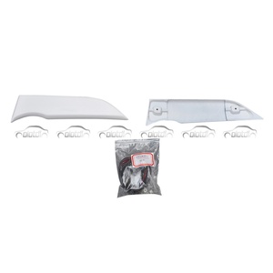Divisor Delantero de FRP Estilo M, Alerón para Parachoques, Luces Antiniebla, Divisores de Guardabarros para Honda Civic 10TH TYPE R FK8, Tuning Automotriz - Product Image 5