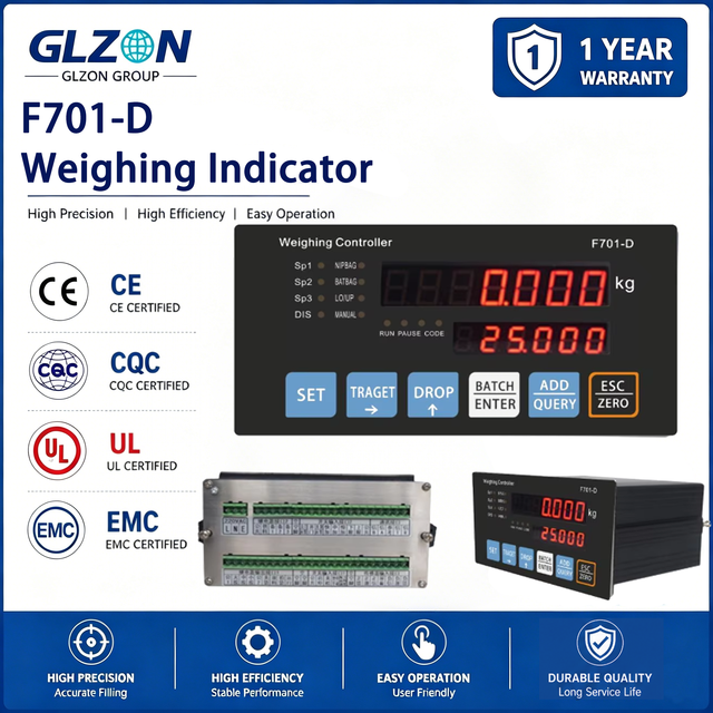 CL Weighing Controller PLC Core 24V 1 Year Warranty Bagging Machine Batching Indicator Weighing Transmitter F741-S
