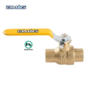 Bmag OEM ODM Mồ Hôi Đầy Đủ Cổng Bóng Van Giả Mạo Chì Miễn Phí Brass <span class=keywords><strong>Gas</strong></span> An Toàn Bóng Van - Product Image 6