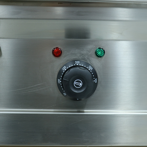 Plancha de Acero Inoxidable Comercial HELAXEN - 9000W de Alta Potencia, Equipo de Cocina para Restaurantes, Grado Catering D36-90E, 1. Tubo en Forma de U - Product Image 5