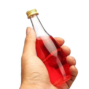 Vente en gros de mini bouteille d'alcool de 1.7oz 50ml ronde vide avec bouchon à vis pour la fête de mariage boire du liquide d'essence de jus d'alcool - Product Image 2