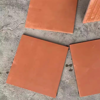 Tuiles modernes en terre cuite rouge, briques de four pour usage en cour et en intérieur, pavés de sol en argile solide, matériaux de construction extérieurs
