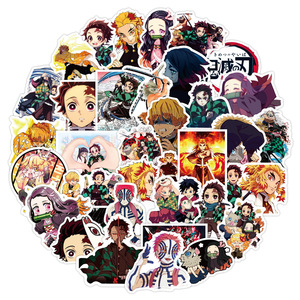 สติกเกอร์อะนิเมะ jjjjba 1000การออกแบบที่แปลกประหลาด50ชิ้น/เซ็ตสติกเกอร์กันน้ำคอลเลกชันสติกเกอร์ตกแต่ง - Product Image 3