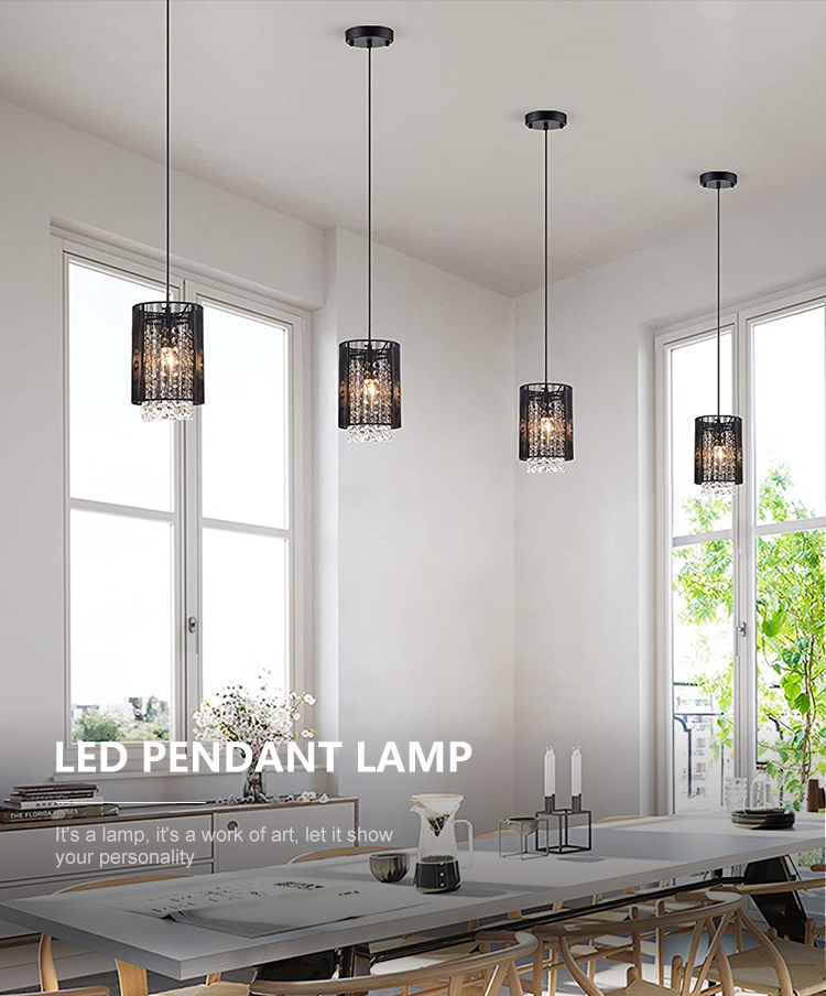 New Product Residential Study Room Office E27 Blue Sky Color Modern Pendant Light