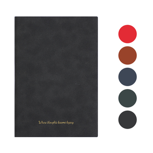 Tùy chỉnh A5 softcover da máy tính xách tay 120 gam Cai Trị giấy in logo của công ty cá nhân tùy chỉnh Nhật Ký Tạp Chí - Product Image 1