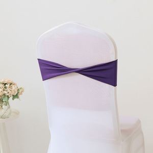 Banda Decorativa para Cubiertas de Sillas en 24 Colores, Venta al Por Mayor, Adecuada para Decoración de Sillas en Bodas, Banquetes y Fiestas - Product Image 2