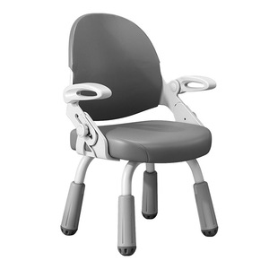 LingTuo Kids <b>Study</b> <b>Chair</b> Ergonomic Four Legged Gray Modern Design For Homework And Reading - Product Image 5