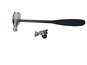 <span class=keywords><strong>Martello</strong></span> di Percussione Manuale in Acciaio Inossidabile per Uso Medico, Accessorio Diagnostico Certificato CE Classe II, Doppia Percussione - Product Image 6
