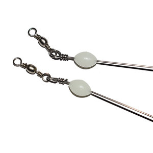 Leurre souple crevette 8,5 cm 6g 8 couleurs avec hameçon triple lumineux et émerillon, prêt à la pêche en <span class=keywords><strong>mer</strong></span> et en eau salée - Product Image 3