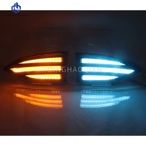 Luces Antiniebla LED para Parachoques Delantero, Luces de Circulación Diurna para <span class=keywords><strong>Mazda</strong></span> <span class=keywords><strong>CX5</strong></span> CX-5 <span class=keywords><strong>2022</strong></span> 2023, DRL Blanco, Luz de Giro Amarilla, Lámpara Antiniebla - Product Image 5