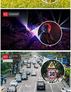 Jumelles professionnelles en vente chaude, jumelles pliables de poche haute puissance, compactes et portables pour l'observation des oiseaux, le camping, le télescope - Product Image 6