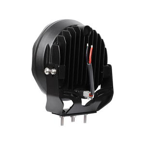 ไฟสปอร์ตไลท์ LED ADT สีดำ ทรงกลม 7 นิ้ว 32LED 128W สำหรับขับรถ ทำงานกลางคืน รถออฟโรด SUV รถบรรทุก - Product Image 3