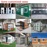 20ft Erschwingliches Wohnen 1-Zimmer Vorgefertigtes Modulares Containerhaus Faltbares Tragbares Heim Hochwertiges Wohnen Individuelles Design