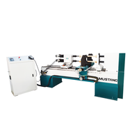 MUSTANG MT1516 March Expo 2024 Tour de copie CNC automatique multifonctionnel à double axe pour le bois, moteur 4 kW, broche 2800 tr/min, diamètre max. 160 mm