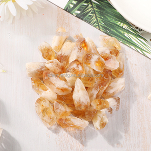 CHENYISH Dents de citrine brésilienne Pierre brute 1-5cm <span class=keywords><strong>Chakra</strong></span> du <span class=keywords><strong>plexus</strong></span> solaire génère une énergie positive Vente en gros directe - Product Image 6