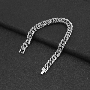 Popular Niche Design Geometric <b>Chain</b> Bracelet Silver Plated Light Luxury Simple Unisex's Bracelets Fashion Jewelry Wholesale - Product Image 2