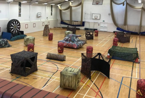 Búnkeres Inflables de Camuflaje para <span class=keywords><strong>Paintball</strong></span>, Obstáculos de Tiro, Paredes de Obstáculos para Juegos de Combate con Pistolas, Campo de Tiro - Product Image 5