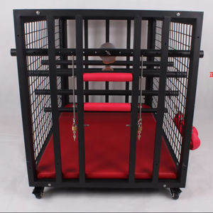 Gabbia di punizione SM, K9 addestratore di quattro cavalli, schiava del sesso, stanza di addestramento dello schiavo del cane, divertimento, erotico, punizione perversa - Product Image 1