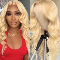Perruque complète à grandes ondulations, naturelle et réaliste, cheveux longs bouclés, avec dentelle frontale et filet, 30 pouces, en stock, vente en gros usine
