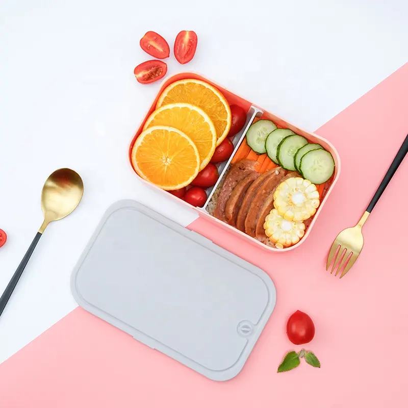 Take away Customized Logo Food Grade Microwaveable Leak-proof BPA Free Bento Cakes Package Boxes Bakery Container for Toddlers