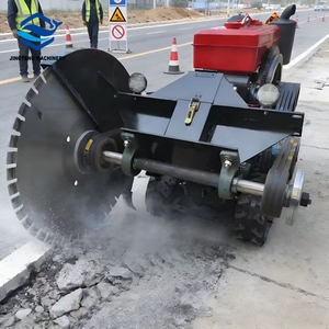 Coupe-route en asphalte diesel télécommandé 36HP sur chenilles, lame de 1200 mm, profondeur de coupe de 50 cm, scie à béton haute puissance - Product Image 1