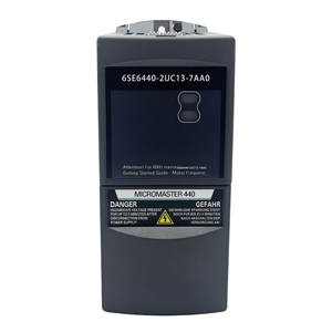 Inversor VFD Monofásico/Trifásico 6SE6440-2UC13-7AA0 de 0.37kW para Control de Velocidad de Motor Trifásico, 220V, Control V/F, Automatización Industrial - Product Image 1