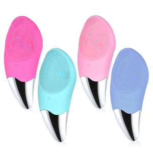 Herramienta <span class=keywords><strong>de</strong></span> Cuidado <span class=keywords><strong>Facial</strong></span> SPA para Eliminar la Suciedad, <span class=keywords><strong>Cepillo</strong></span> <span class=keywords><strong>de</strong></span> Limpieza <span class=keywords><strong>Facial</strong></span> Eléctrico <span class=keywords><strong>de</strong></span> <span class=keywords><strong>Silicona</strong></span> a Prueba <span class=keywords><strong>de</strong></span> Agua con Masajeador - Product Image 1