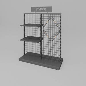 Di lusso a doppia faccia per l'abbigliamento Anti-ruggine moto metallo Pegboard espositore Stand per fiera negozio al dettaglio - Product Image 5