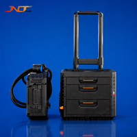 Machine de nettoyage laser pour l'élimination de la rouille des coques de navires, destinée aux équipements marins, au décapage de peinture, aux réparations en dry dock et en mer.