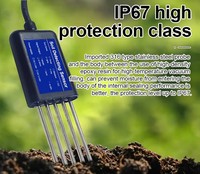 Portable USB type-c 7 en 1 capteur de sol application Android gratuite lecture de données testeur de sol d'humidité npk ph ec mètre capteur de nutriments