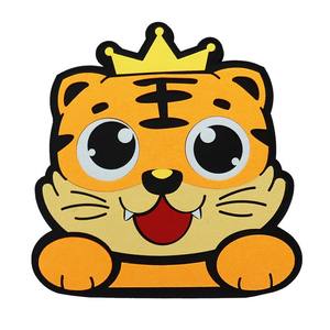 2023 forma de tigre niños pequeños Montessori juguetes educativos fieltro tablero ocupado niños niño aprender a vestir habilidades básicas - Product Image 1