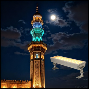 Thông minh RGB 96 wát LED <span class=keywords><strong>Flood</strong></span> <span class=keywords><strong>Light</strong></span> IP65 <span class=keywords><strong>DMX</strong></span> Tường Ngoài Trời rửa cho xây dựng mặt tiền vườn thay đổi màu sắc chiếu sáng - Product Image 3