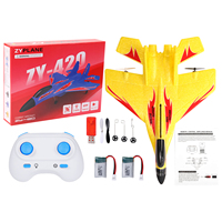 Avion télécommandé RC 200m à double batterie en mousse EPP pour pilotes amateurs et adultes