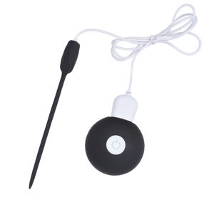 เครื่องสั่นสำหรับสอดท่อปัสสาวะอุปกรณ์ช่วยตัวเองเซ็กซ์ทอยสำหรับผู้ชายที่อุดท่อปัสสาวะแบบสั่นด้วยความเร็ว20ระดับสายสวนเสียง % - Product Image 1