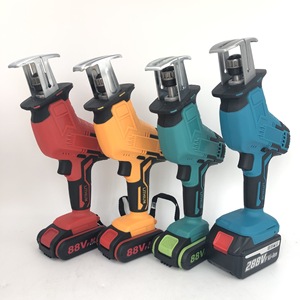 Scie sabre sans fil rechargeable haute puissance au lithium, lames de coupe pour bois, métal, PVC, mini PG4101, scie alternative électrique - Product Image 1