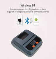 Mini imprimante d'étiquettes thermiques Portable 3 pouces 80mm compatible avec Android IOS imprimante sans fil TPL80