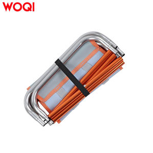 Tabouret pliant Woqi Mini, chaise de camping légère, siège portable d'extérieur, tissu Oxford argenté, 25,4x24,1x32 cm - Product Image 5