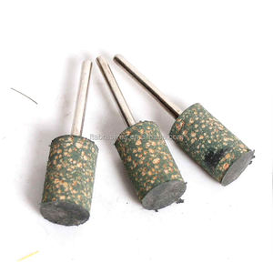 Testa di lucidatura granulosa cilindro abrasivi in allumina testa di molatura strumenti punto montato per la lucidatura dei metalli - Product Image 5