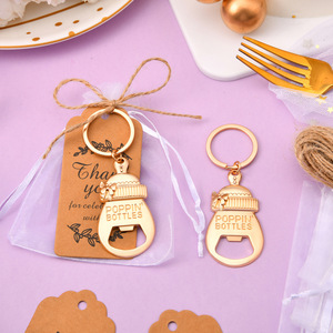 Décapsuleur en forme de biberon pour <span class=keywords><strong>baptême</strong></span>, baby shower, souvenir de mariage, petits cadeaux pour garçons et filles, ouvre-bouteille de bar et de cuisine - Product Image 1
