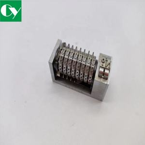 8 цифр, высокое качество, полностью стальной буквенный пресс, нумератор 4x8, римские назад - Product Image 5