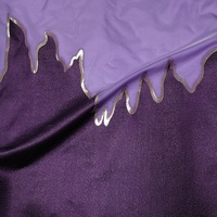 Desain Pola Petir Modis dari Kain Jacquard Mewah 3D untuk Pesta dan Gaun Formal Kain Abaya Berkualitas Tinggi JSM-5656