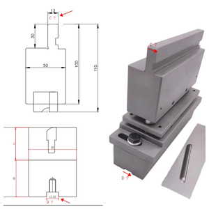Matriz de Conformación de Rejillas Resistente al Desgaste de Acero 42CrMo Wilamac <span class=keywords><strong>2026</strong></span> Mejorada, Vida Útil del Molde de 2-3 Años para Operaciones de Prensa Plegadora de Trabajo Pesado - Product Image 4